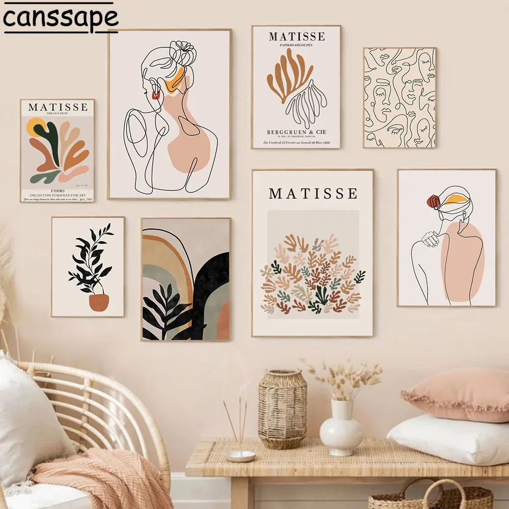 Abstract Line Face Print Posters Girl Back Canvas Painting Boho Posters Matisse Poster Nordic Wall Pictures Living Room Decor
Abstract Line Face Print Posters Girl Back Canvas Painting Boho Posters Matisse Poster Nordic Wall Pictures Living Room Decor