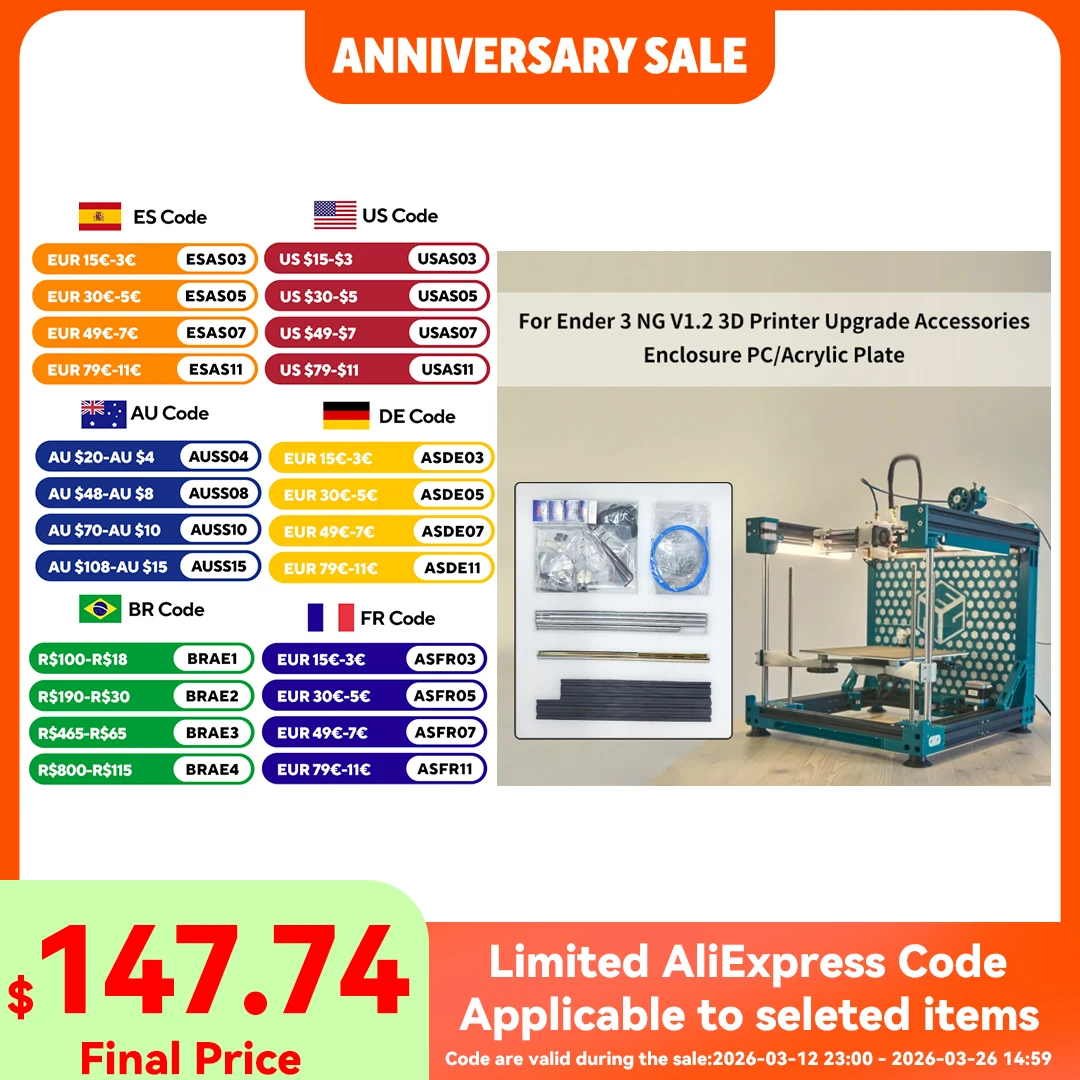 FYSETC E3NG V1.2S – Core XY Upgrade Kit For Creality Ender 3 – High quality 3D Printer Parts
FYSETC E3NG V1.2S – Core XY Upgrade Kit For Creality Ender 3 – High quality 3D Printer Parts