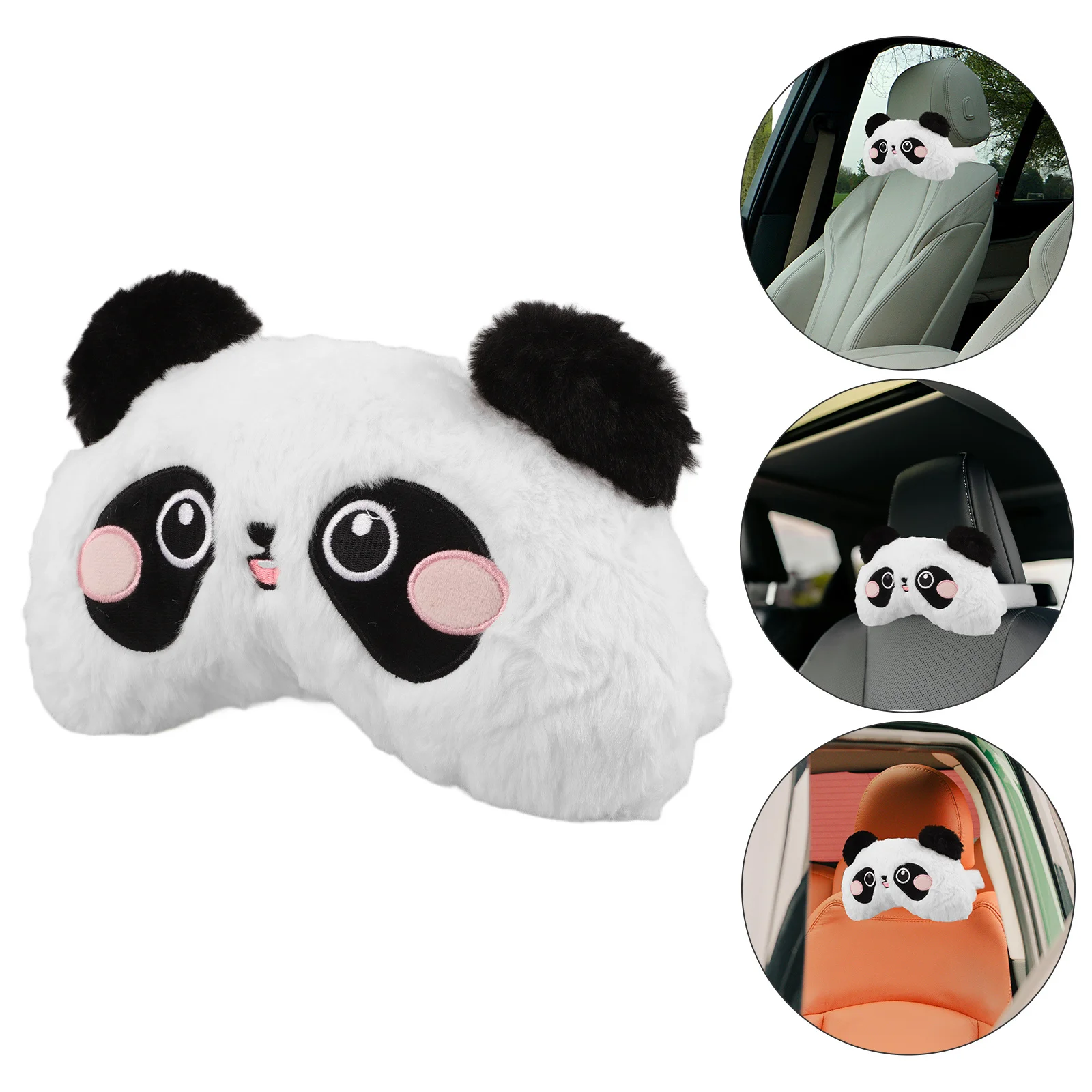 Car Headrest Pillow Cartoon Panda Neck Support Pillow Soft Car Seat Cushion for Driving Travel Use Seat Cushion Cute
Car Headrest Pillow Cartoon Panda Neck Support Pillow Soft Car Seat Cushion for Driving Travel Use Seat Cushion Cute
