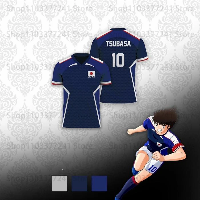 Captain Tsubasa Football Jersey Cosplay T-shirt 3D Ozora Tsubasa Print Kid Japan National Team Kit Men Women Sports Tees Y2k Top
Captain Tsubasa Football Jersey Cosplay T-shirt 3D Ozora Tsubasa Print Kid Japan National Team Kit Men Women Sports Tees Y2k Top
