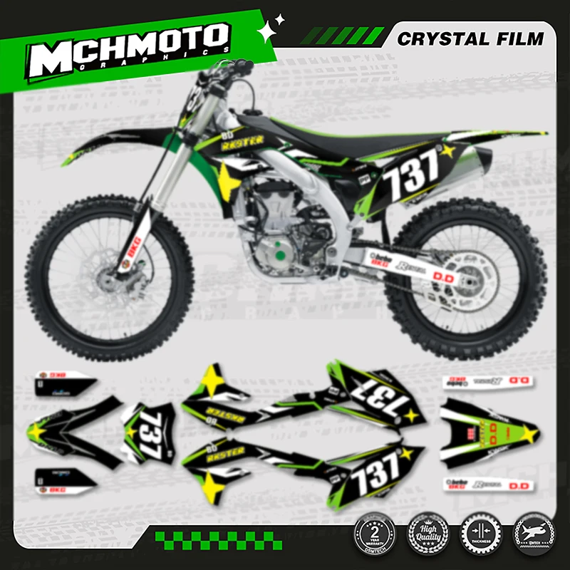 MCHMFG For Kawasaki Graphics Background Decals Stickers For KX450F KXF450 2016 2017 2018 005
MCHMFG For Kawasaki Graphics Background Decals Stickers For KX450F KXF450 2016 2017 2018 005