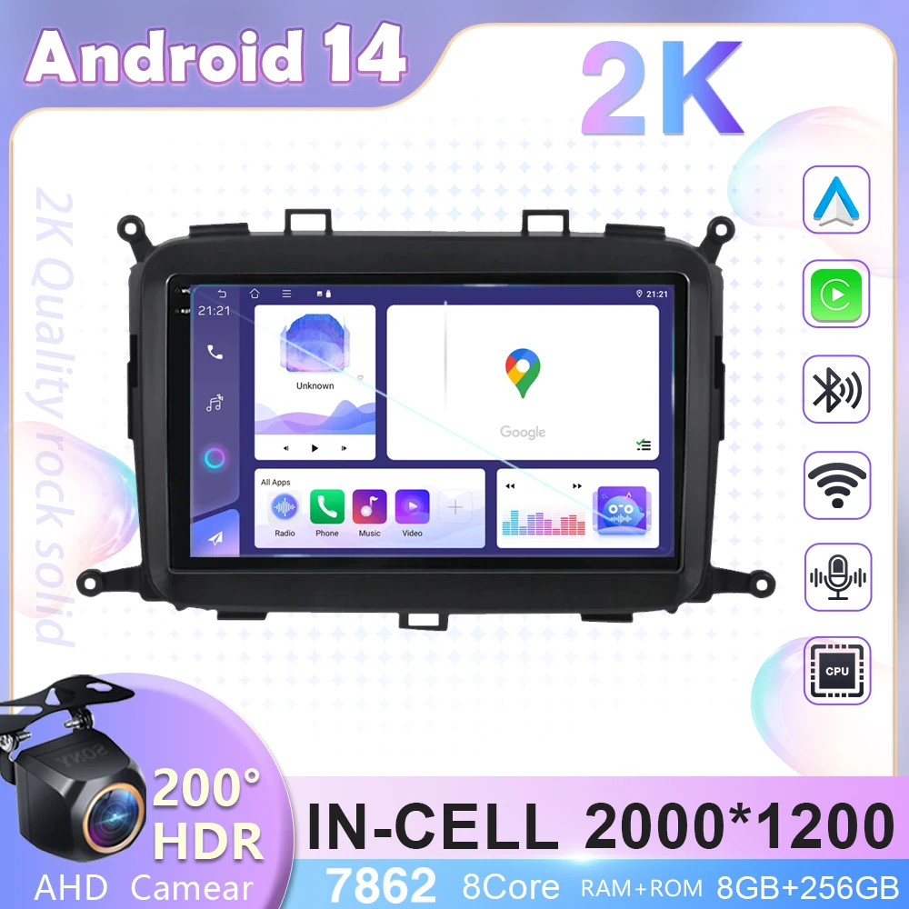 Android 14 для Kia Carens 2013 2014 2015 2016 2017 2018 Автомобильный радиоприемник 4G Мультимедийный видеоплеер Навигация GPS Авторадио Аудио Авто
Android 14 для Kia Carens 2013 2014 2015 2016 2017 2018 Автомобильный радиоприемник 4G Мультимедийный видеоплеер Навигация GPS Авторадио Аудио Авто