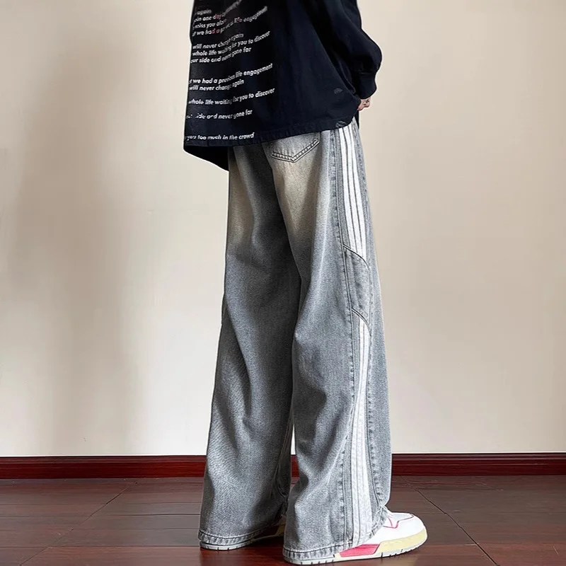 Y2k Youth Popular Jeans Mens Spring And Autumn Straight Leg Loose Wide Leg Pants 2025 New Pants American High Street Trend Pants
Y2k Youth Popular Jeans Mens Spring And Autumn Straight Leg Loose Wide Leg Pants 2025 New Pants American High Street Trend Pants