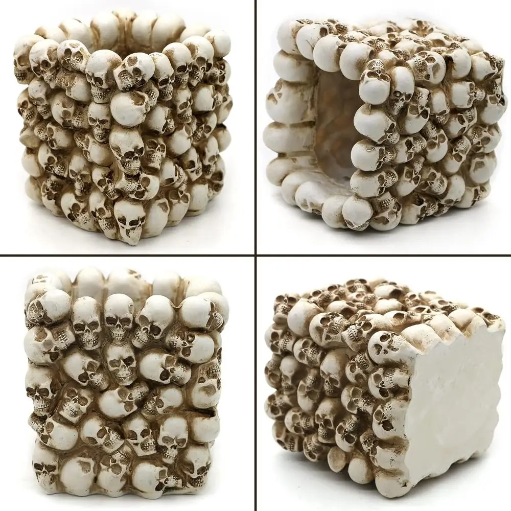 Desktop Storage box Skull Pen Holder Desktop Pen Stand Stationery Holder Desktop Organizer Resin Pen Pencil Holder
Desktop Storage box Skull Pen Holder Desktop Pen Stand Stationery Holder Desktop Organizer Resin Pen Pencil Holder