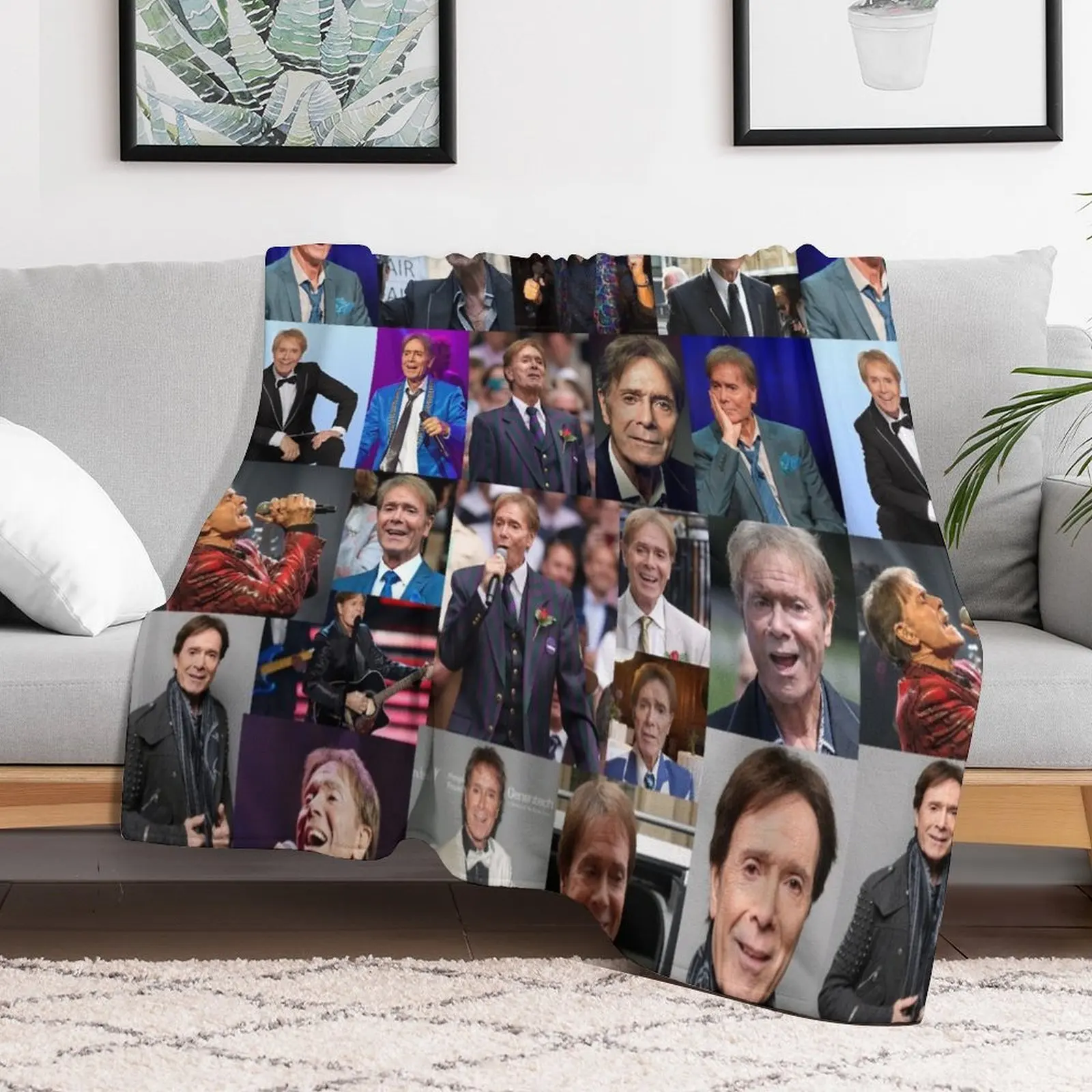 Cliff Richard Veteran English Singer Squarish Photo Collage Throw Blanket Flannels Luxury decorative Blankets
Cliff Richard Veteran English Singer Squarish Photo Collage Throw Blanket Flannels Luxury decorative Blankets