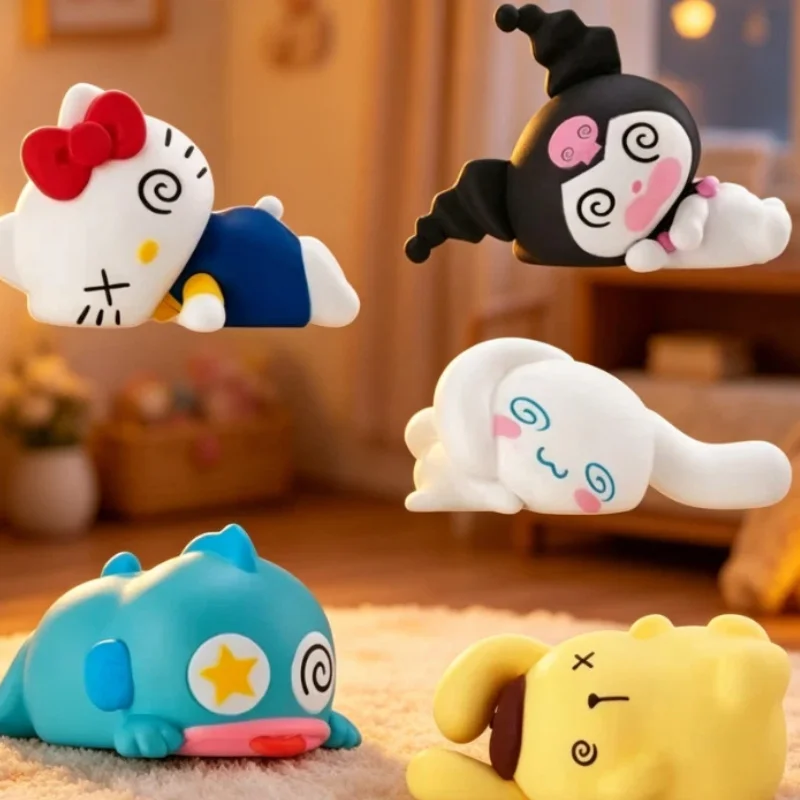 New Product In Stock Kt Cat Kuromi Character Fainting Design Blind Box Figurine Desktop Ornament As A Festival Surprise Gift
New Product In Stock Kt Cat Kuromi Character Fainting Design Blind Box Figurine Desktop Ornament As A Festival Surprise Gift