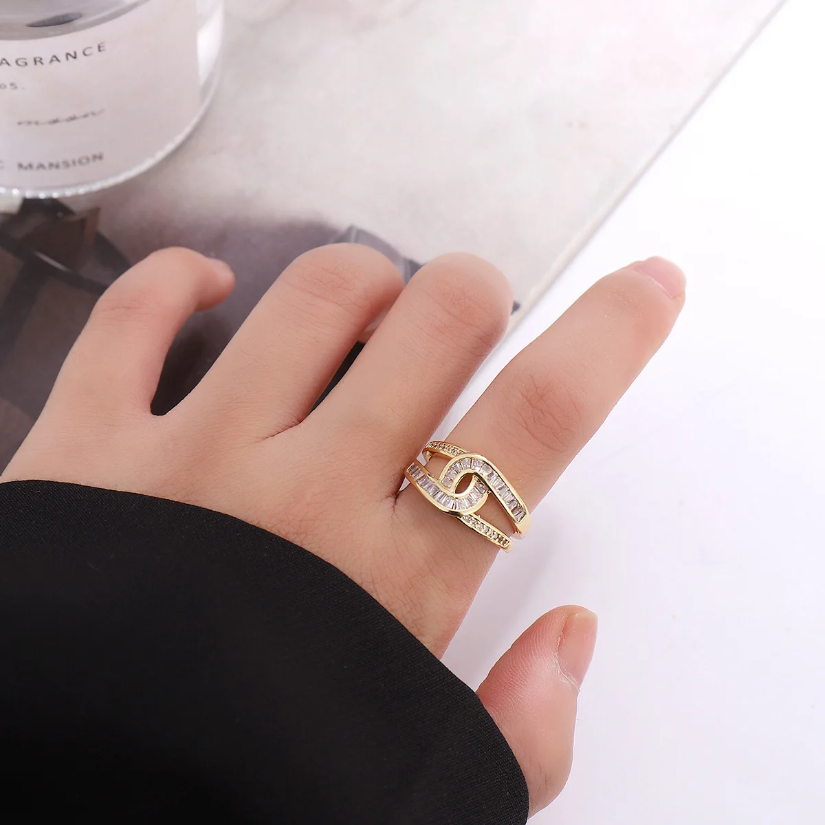 Открытое кольцо премиум-класса
Открытое кольцо премиум-класса