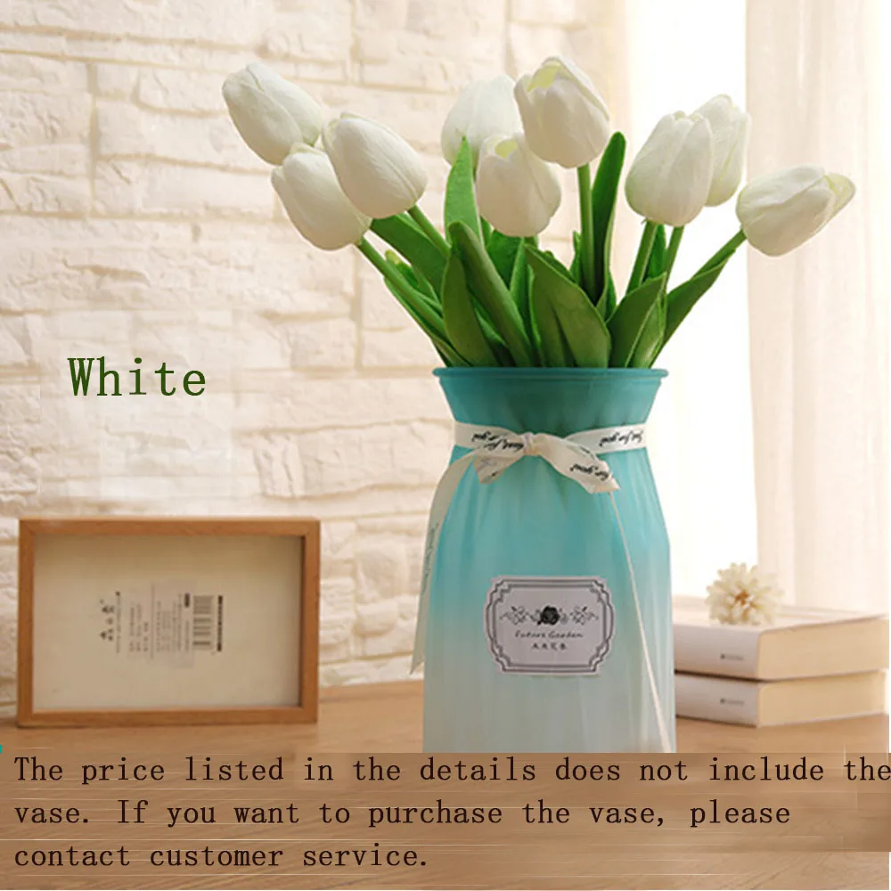 10PCS Artificial Tulip Fake Flowers Home Decor Indoor Display Wedding Room Table Green Flower Artificial Flower Decoration
10PCS Artificial Tulip Fake Flowers Home Decor Indoor Display Wedding Room Table Green Flower Artificial Flower Decoration
