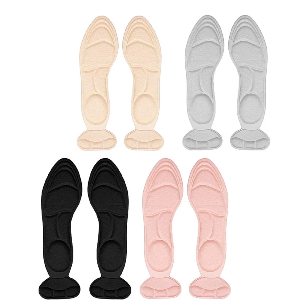 4Pairs Anti-Skid Massage Insoles Breathable Sweat Absorption Cushioned Heel Pads Foot Cushion Inserts Insole with Heel Cushion
4Pairs Anti-Skid Massage Insoles Breathable Sweat Absorption Cushioned Heel Pads Foot Cushion Inserts Insole with Heel Cushion