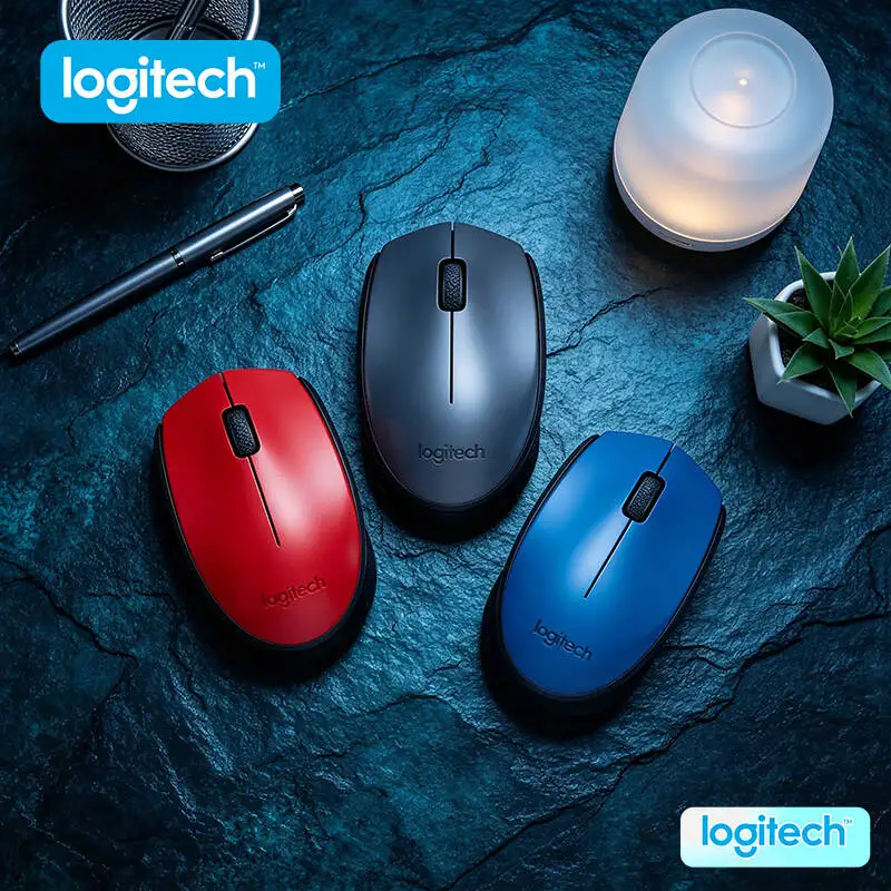 Logitech M170 Wireless Mouse Slim-Build Design 2.4GHz 1000DPI 12-Month Battery for Laptop Desktop Office Use
Logitech M170 Wireless Mouse Slim-Build Design 2.4GHz 1000DPI 12-Month Battery for Laptop Desktop Office Use
