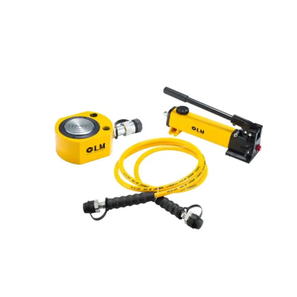 Durable for Heavy Machinery Lifting in Tight Spots Single Acting Ultra Low Height Hydraulic Cylinder & Hand Pump Set
Durable for Heavy Machinery Lifting in Tight Spots Single Acting Ultra Low Height Hydraulic Cylinder & Hand Pump Set