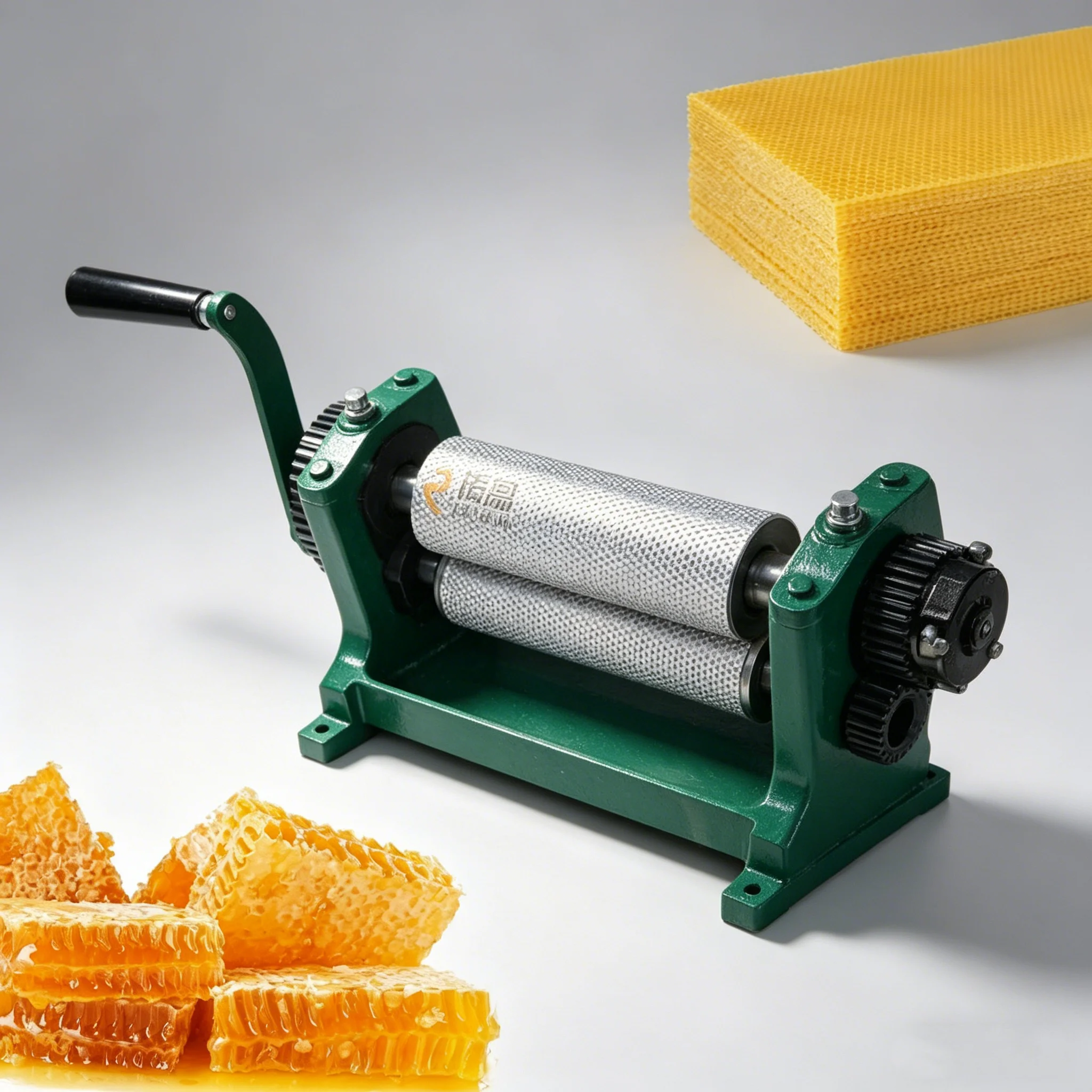 Manual Beeswax Foundation Embosser Honey Comb Bees Aluminum Alloy Roller Embosser Beeswax Foundation Machine
Manual Beeswax Foundation Embosser Honey Comb Bees Aluminum Alloy Roller Embosser Beeswax Foundation Machine