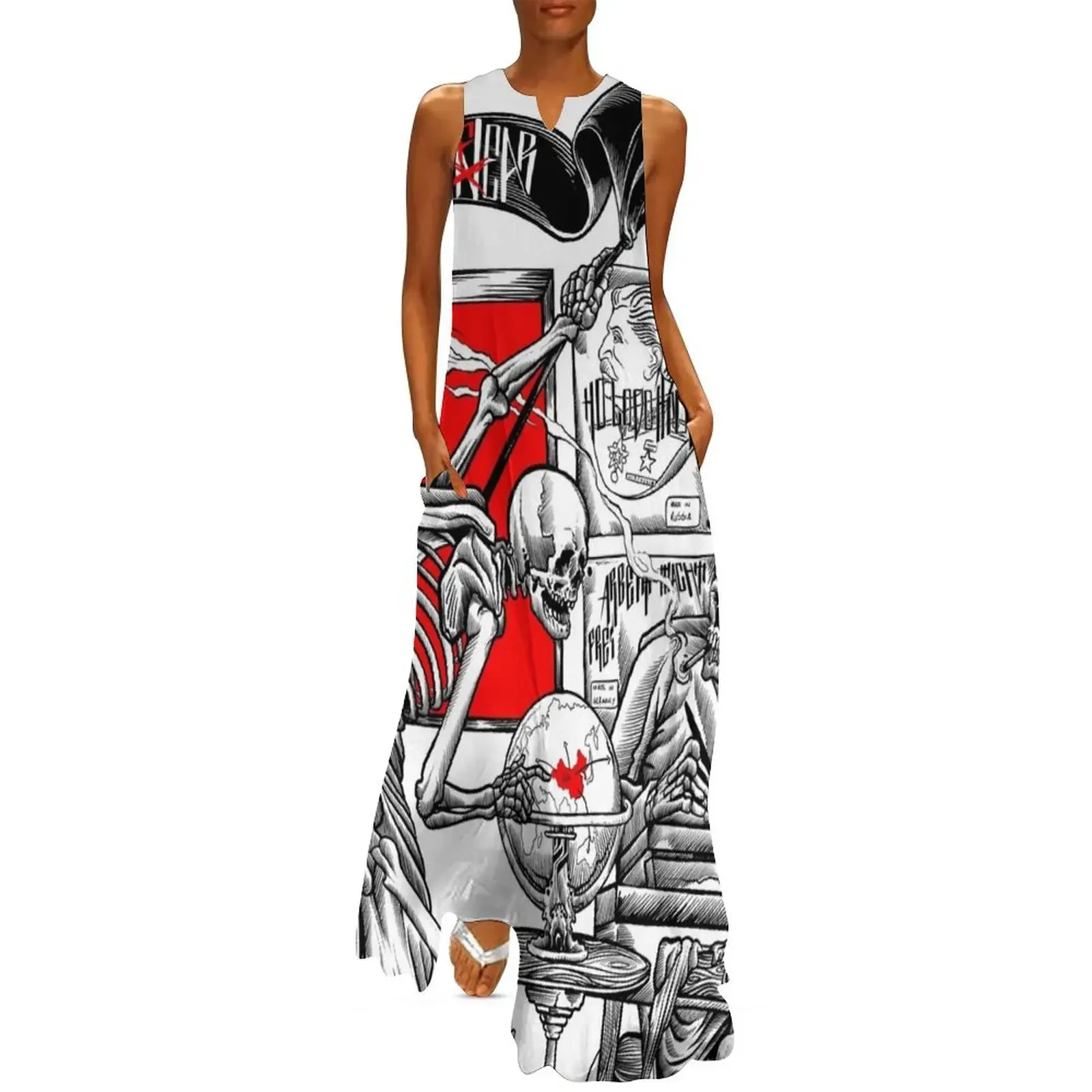the end is fear Long Dress summer women's suit Women's summer suit evening dress Women's summer long dress
the end is fear Long Dress summer women's suit Women's summer suit evening dress Women's summer long dress