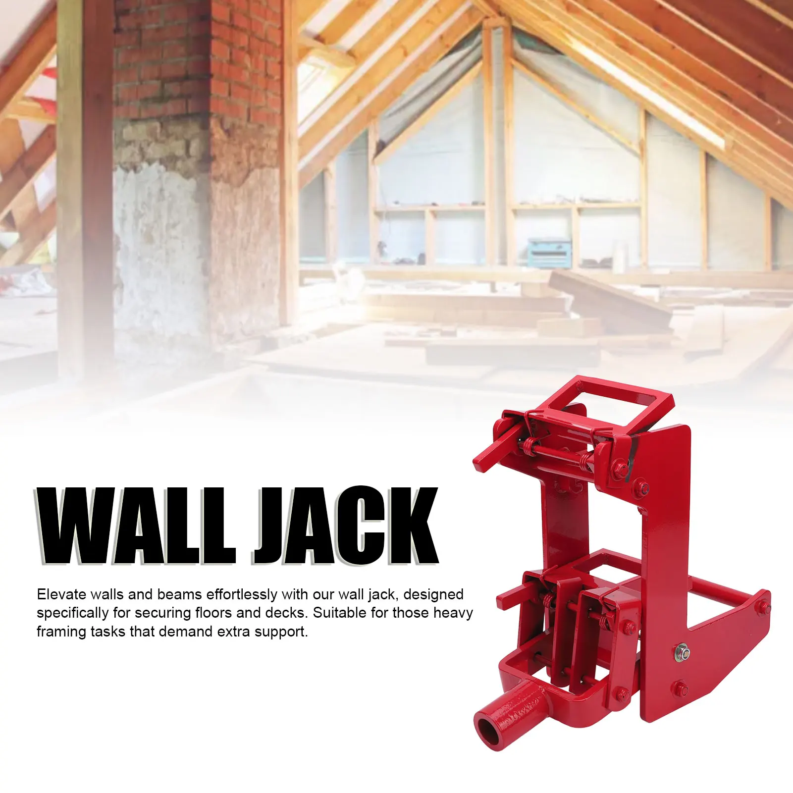 Wall Jack for Lifting Wall Beam Portable Wall Jack 1000lbs Heavy Duty Casting Iron Wall Jack for Framing Lifting Beam
Wall Jack for Lifting Wall Beam Portable Wall Jack 1000lbs Heavy Duty Casting Iron Wall Jack for Framing Lifting Beam