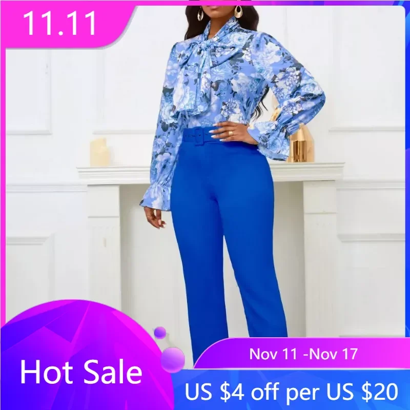 2 Piece Set African Clothes for Women Spring Africa Clothing 2024 New Plus Size Outfit Print Shirt Pants Matching Sets With Belt
2 Piece Set African Clothes for Women Spring Africa Clothing 2024 New Plus Size Outfit Print Shirt Pants Matching Sets With Belt
