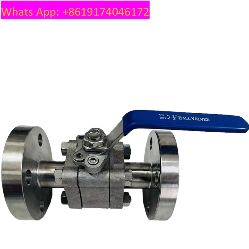 Three piece high-pressure forged ball valve Q11F-160P, high temperature resistant 800LB304 thread butt welding socket welding
Three piece high-pressure forged ball valve Q11F-160P, high temperature resistant 800LB304 thread butt welding socket welding