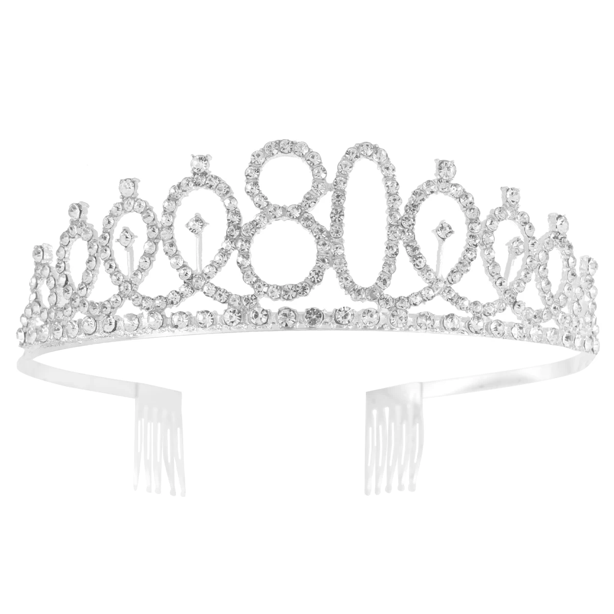 1pc Birthday Crown Rhinestone Hair Comb Alloy Number Crown Bridal Party Accessories Shining Star Decorative
1pc Birthday Crown Rhinestone Hair Comb Alloy Number Crown Bridal Party Accessories Shining Star Decorative