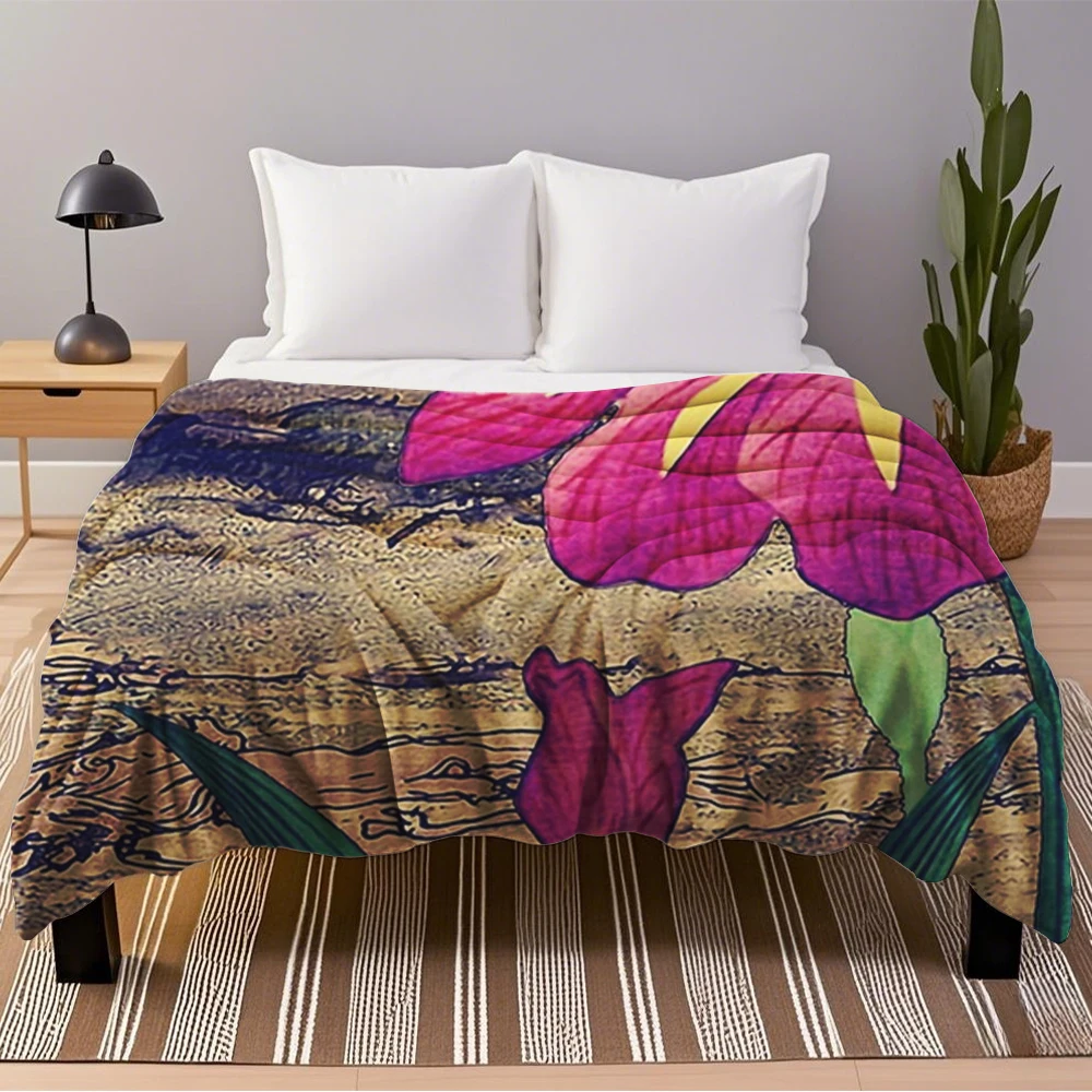 Minimalist Flannel Bed Blankets Sweet Evening Hues At Throw Knit Throw Blanket For Adults Office Travel With Machine-Washable
Minimalist Flannel Bed Blankets Sweet Evening Hues At Throw Knit Throw Blanket For Adults Office Travel With Machine-Washable
