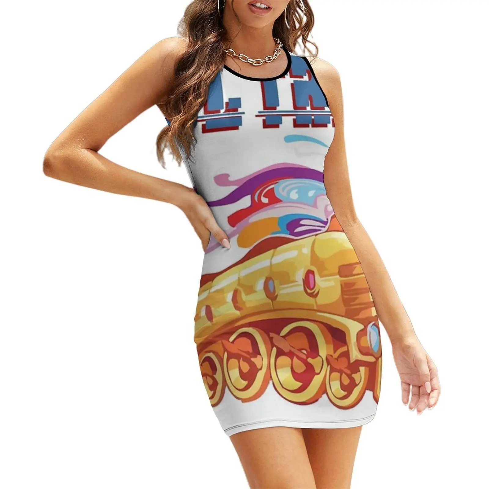 THE SOUL OF TRAIN Sleeveless Sundress summer dress daily summer dress women 2025 luxury dresses
THE SOUL OF TRAIN Sleeveless Sundress summer dress daily summer dress women 2025 luxury dresses