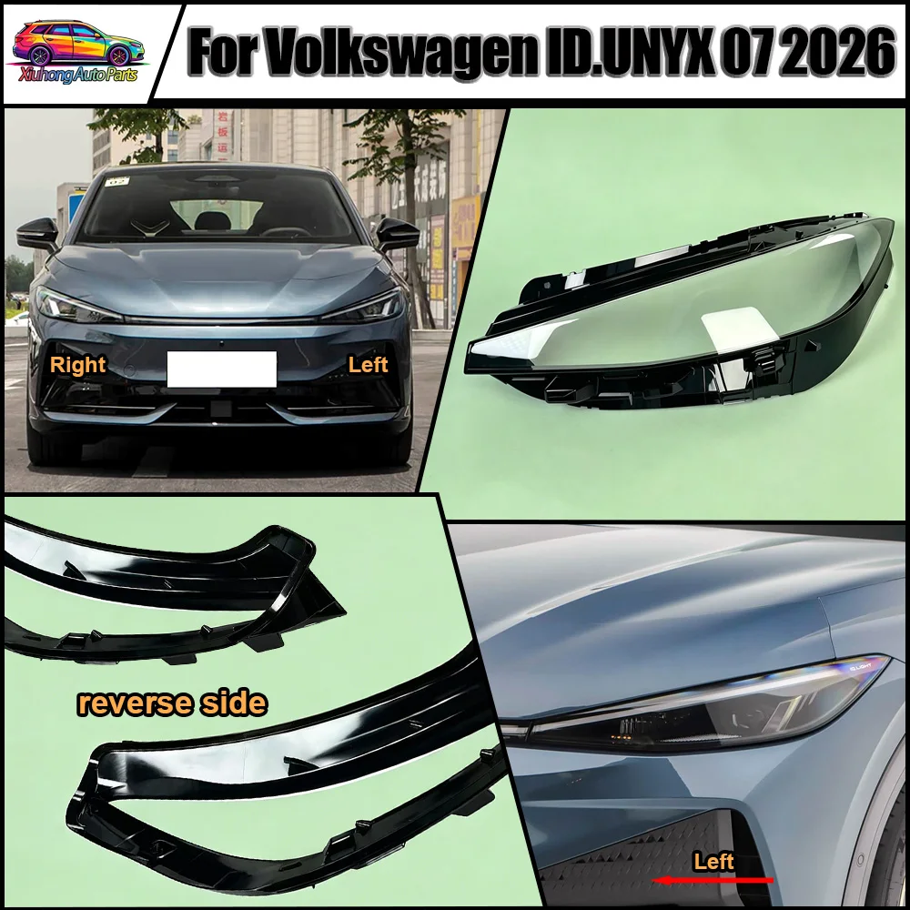 For Volkswagen 2026 ID.UNYX 07 Headlight Cover Transparent Mask Headlamp Lamp Shell Lens Replace Original Lampshade Plexiglass
For Volkswagen 2026 ID.UNYX 07 Headlight Cover Transparent Mask Headlamp Lamp Shell Lens Replace Original Lampshade Plexiglass