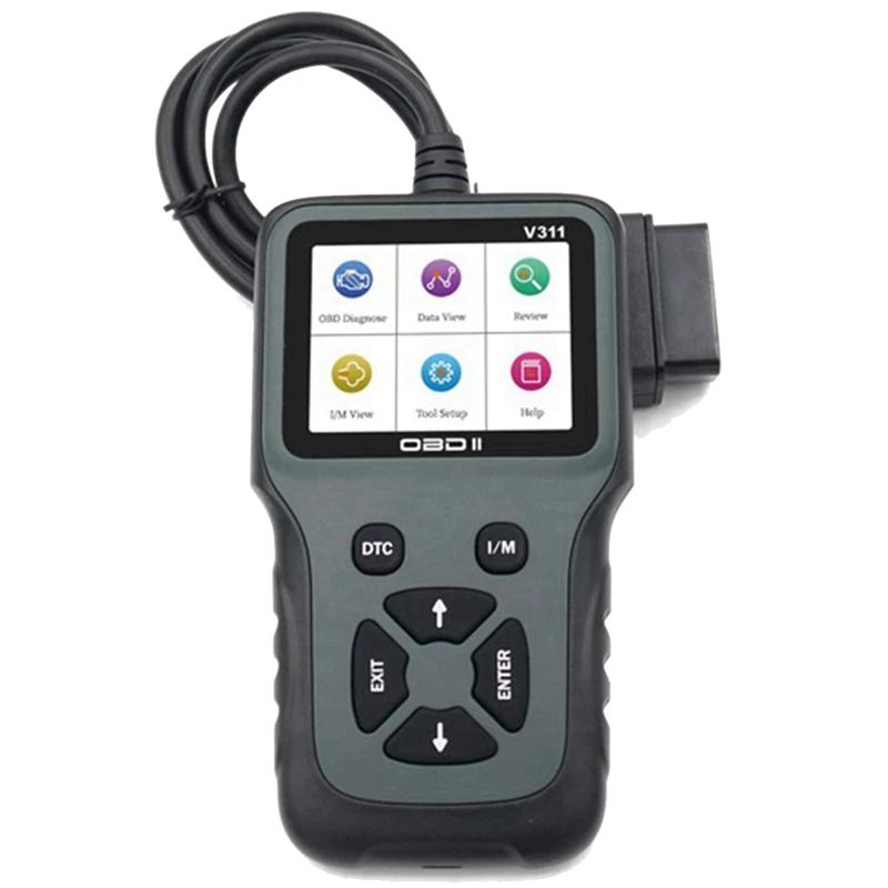 OBD2 Scanner Diagnostic Check Engine Light LCD Monitor Scanner For Chevrolet For Time Data Reader
OBD2 Scanner Diagnostic Check Engine Light LCD Monitor Scanner For Chevrolet For Time Data Reader