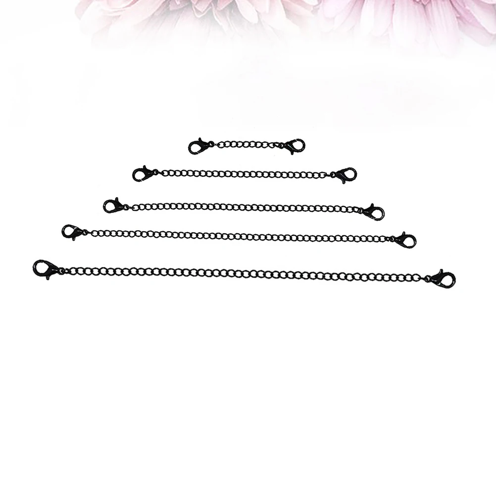5Pcs Stainless Steel Extender Chains Necklace Bracelet Jewelry Making Lobster Clasp Durable Shiny Easy Storage DIY Accessories
5Pcs Stainless Steel Extender Chains Necklace Bracelet Jewelry Making Lobster Clasp Durable Shiny Easy Storage DIY Accessories