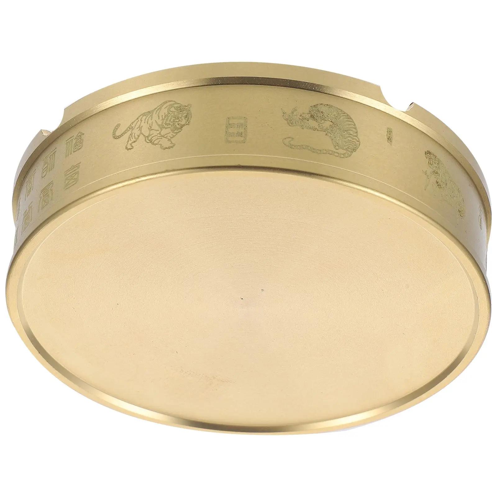 Brass Ashtray Retro Copper Metal Round Tabletop Desktop Holder Home Office Decor Simple Butt Container
Brass Ashtray Retro Copper Metal Round Tabletop Desktop Holder Home Office Decor Simple Butt Container