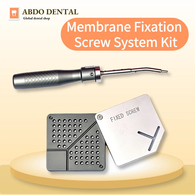One-Click Automatic Dental Implant Membrane Tacker Kit, Includes 1pc Gun, Membrane Fixing Dental Tool
One-Click Automatic Dental Implant Membrane Tacker Kit, Includes 1pc Gun, Membrane Fixing Dental Tool