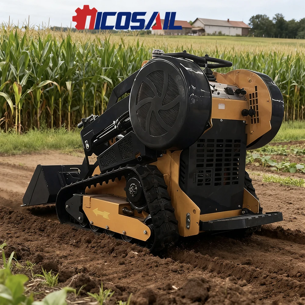 Hot selling Chinese diesel mini skid steer track loader earthmoving machinery skid steer loader with bucket
Hot selling Chinese diesel mini skid steer track loader earthmoving machinery skid steer loader with bucket