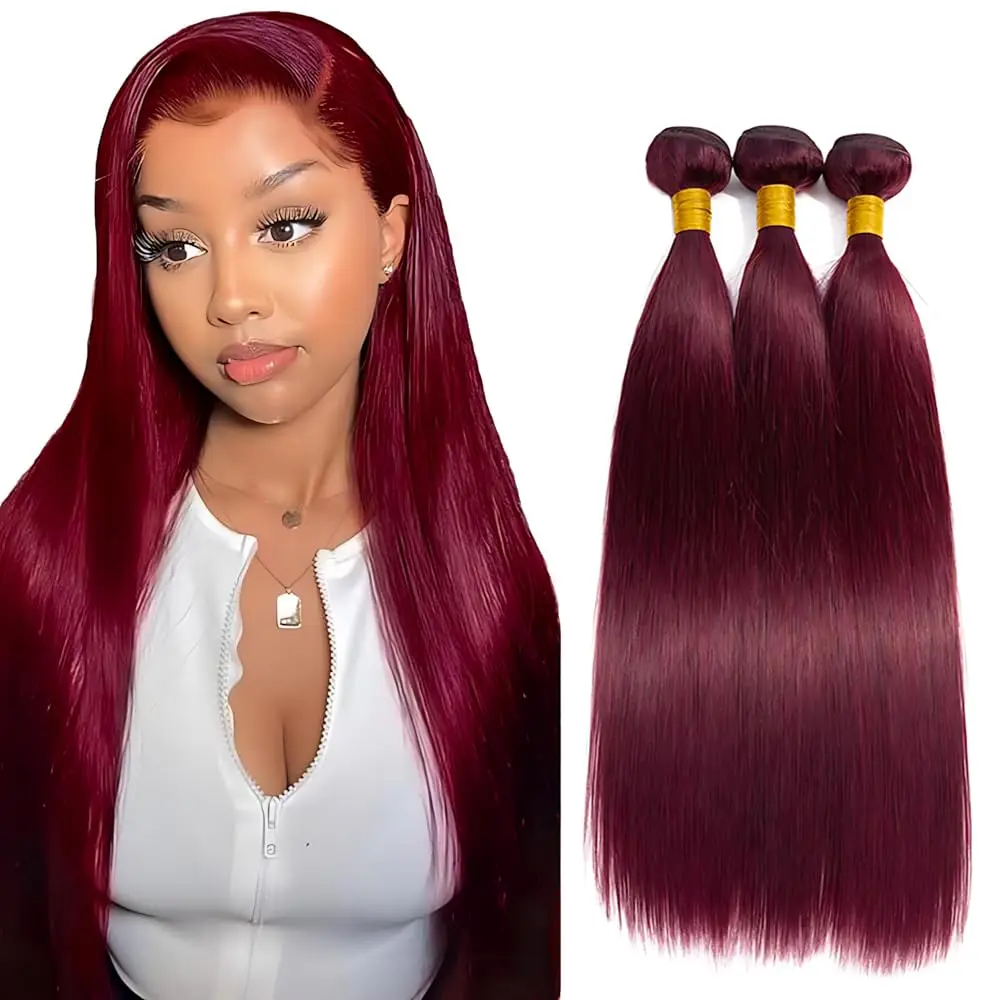 Наборы прямых прядей из натуральных волос 99J, красные и бордовые, 1/3/4 пучка, винно-красные прямые пряди, 10-32 дюйма
Наборы прямых прядей из натуральных волос 99J, красные и бордовые, 1/3/4 пучка, винно-красные прямые пряди, 10-32 дюйма