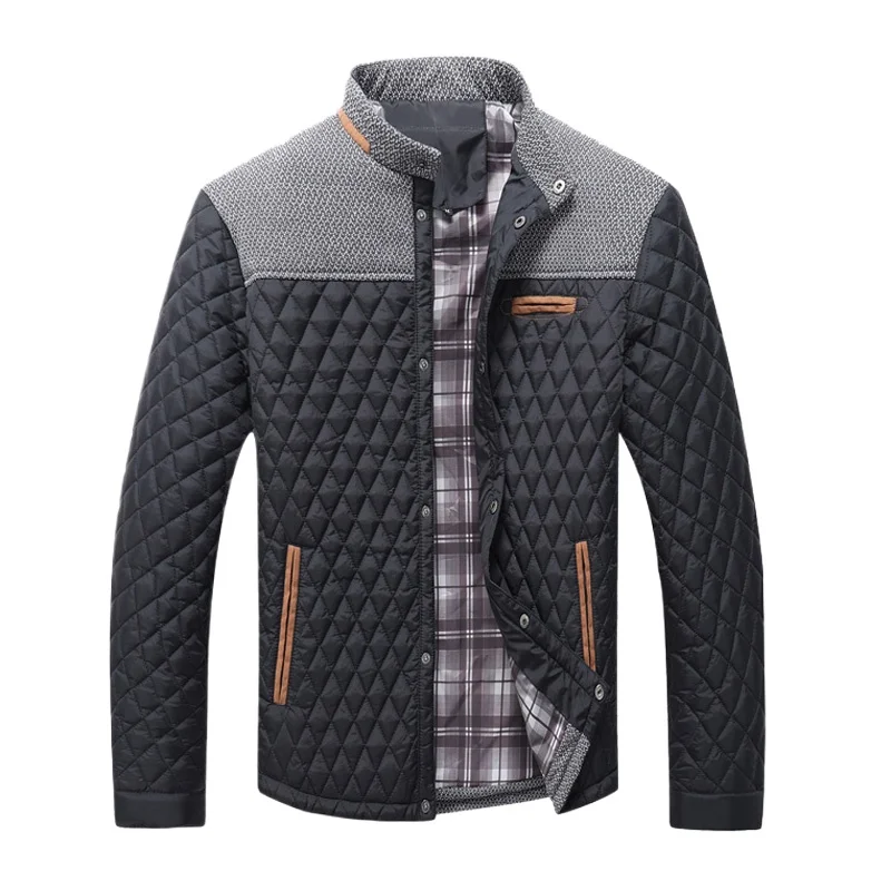 Men's Autumn Winter Padding Jackets Casual Cotton Thick Warm Diamond Coats for Man Patchwork Windbreaker Bomber Jackets Clothing
Men's Autumn Winter Padding Jackets Casual Cotton Thick Warm Diamond Coats for Man Patchwork Windbreaker Bomber Jackets Clothing