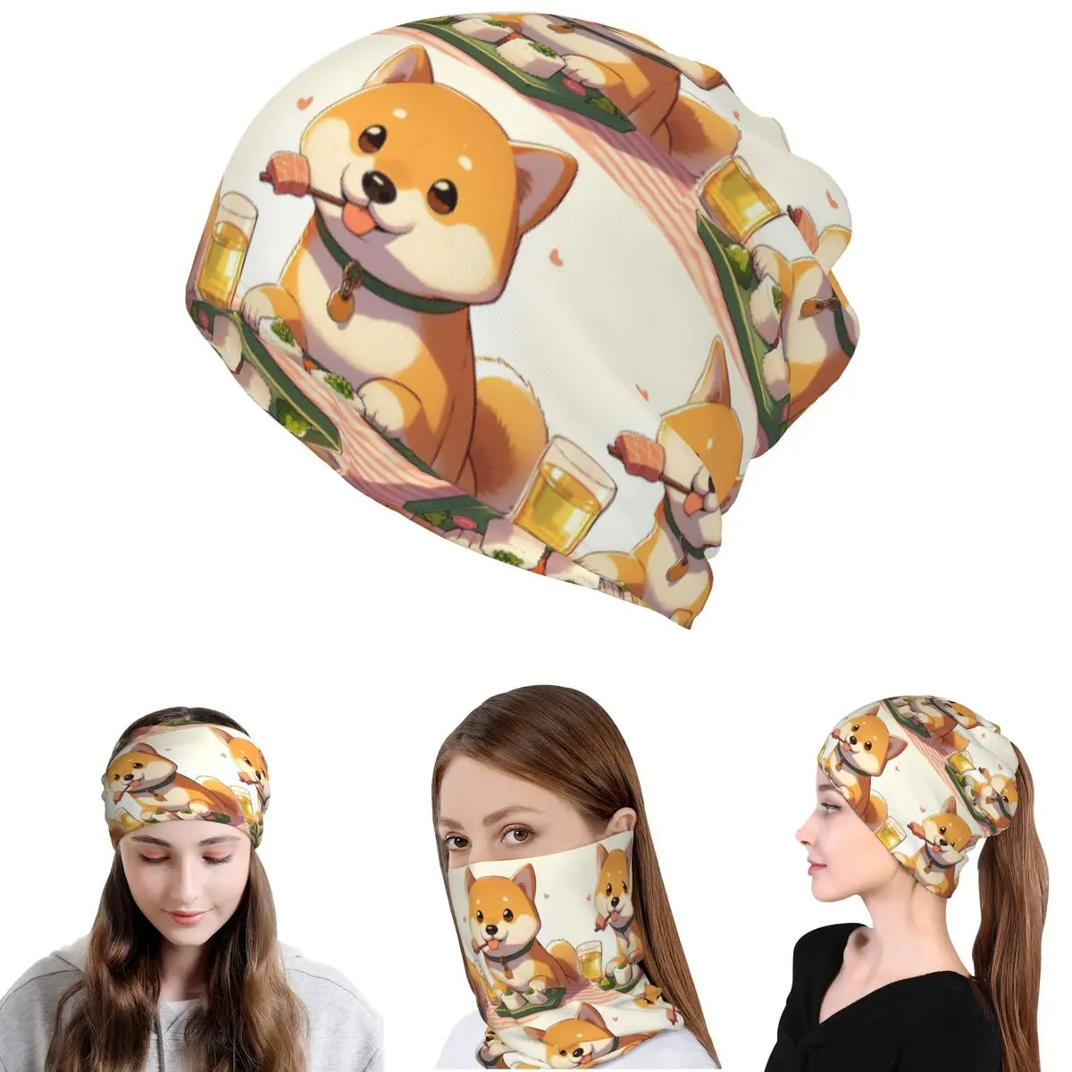 Animal Shiba Inu Dogs Bandana Neck Cover Wrap Scarf Multi-use Headband Beanies Hat Unisex Adult Winter
Animal Shiba Inu Dogs Bandana Neck Cover Wrap Scarf Multi-use Headband Beanies Hat Unisex Adult Winter