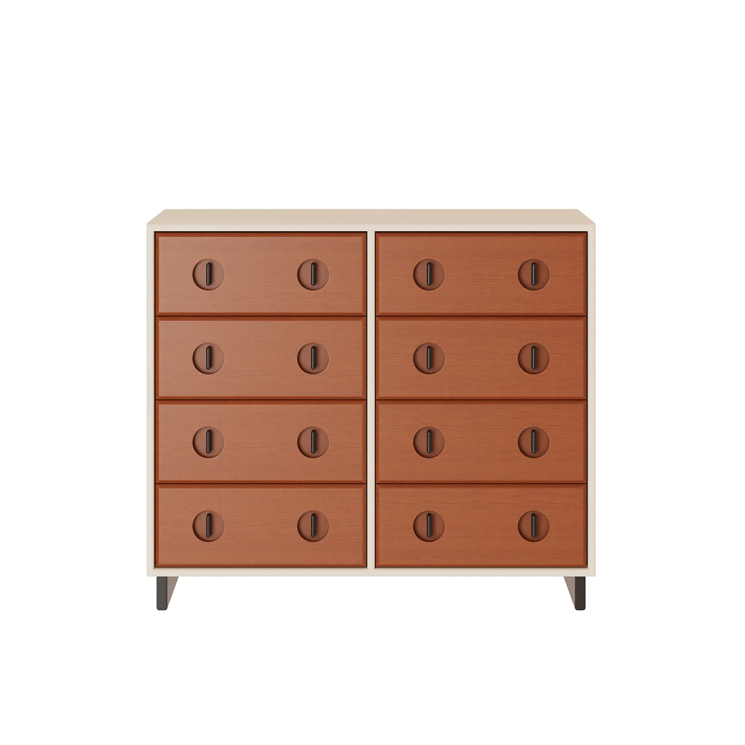 Nordic solid wood eight-bucket cabinet small apartment household living room bedroom storage simple bedside cabinet
Nordic solid wood eight-bucket cabinet small apartment household living room bedroom storage simple bedside cabinet