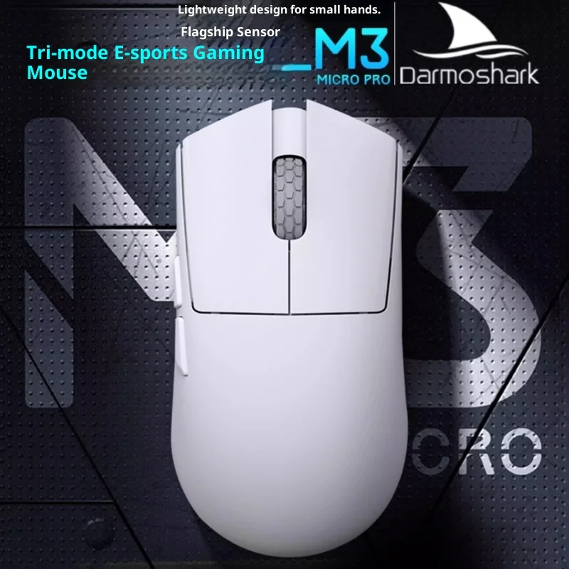 Hot Darmoshark M3 Wireless Gaming Mouse Micropro Small Hand Lightweight Esports Gaming Three Modes Paw3950 Gaming Mouse
Hot Darmoshark M3 Wireless Gaming Mouse Micropro Small Hand Lightweight Esports Gaming Three Modes Paw3950 Gaming Mouse