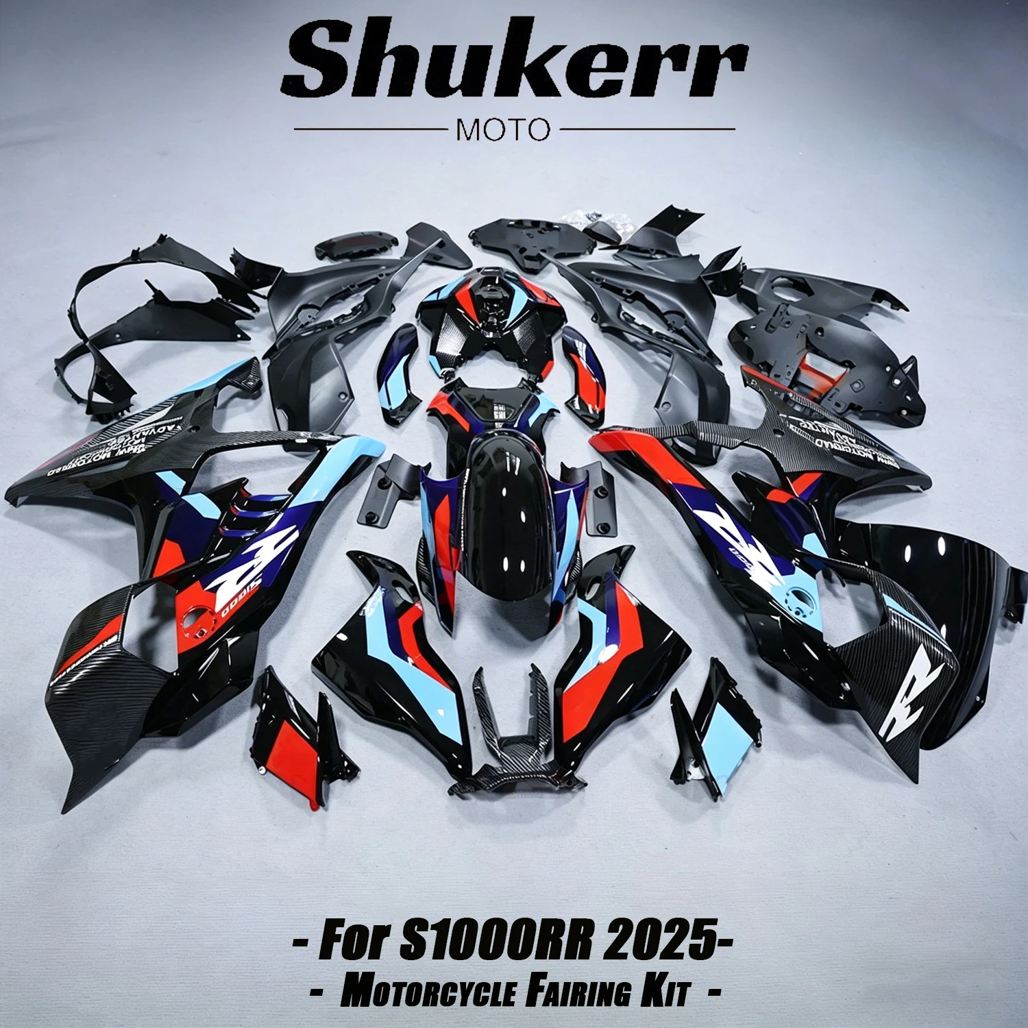 New Abs Carbon Fiber Black Blue Red Motorcycle Plastics Fairing Kit Injection Mold Bodywork Panel Kit Fit for Bmw S1000Rr 2025
New Abs Carbon Fiber Black Blue Red Motorcycle Plastics Fairing Kit Injection Mold Bodywork Panel Kit Fit for Bmw S1000Rr 2025
