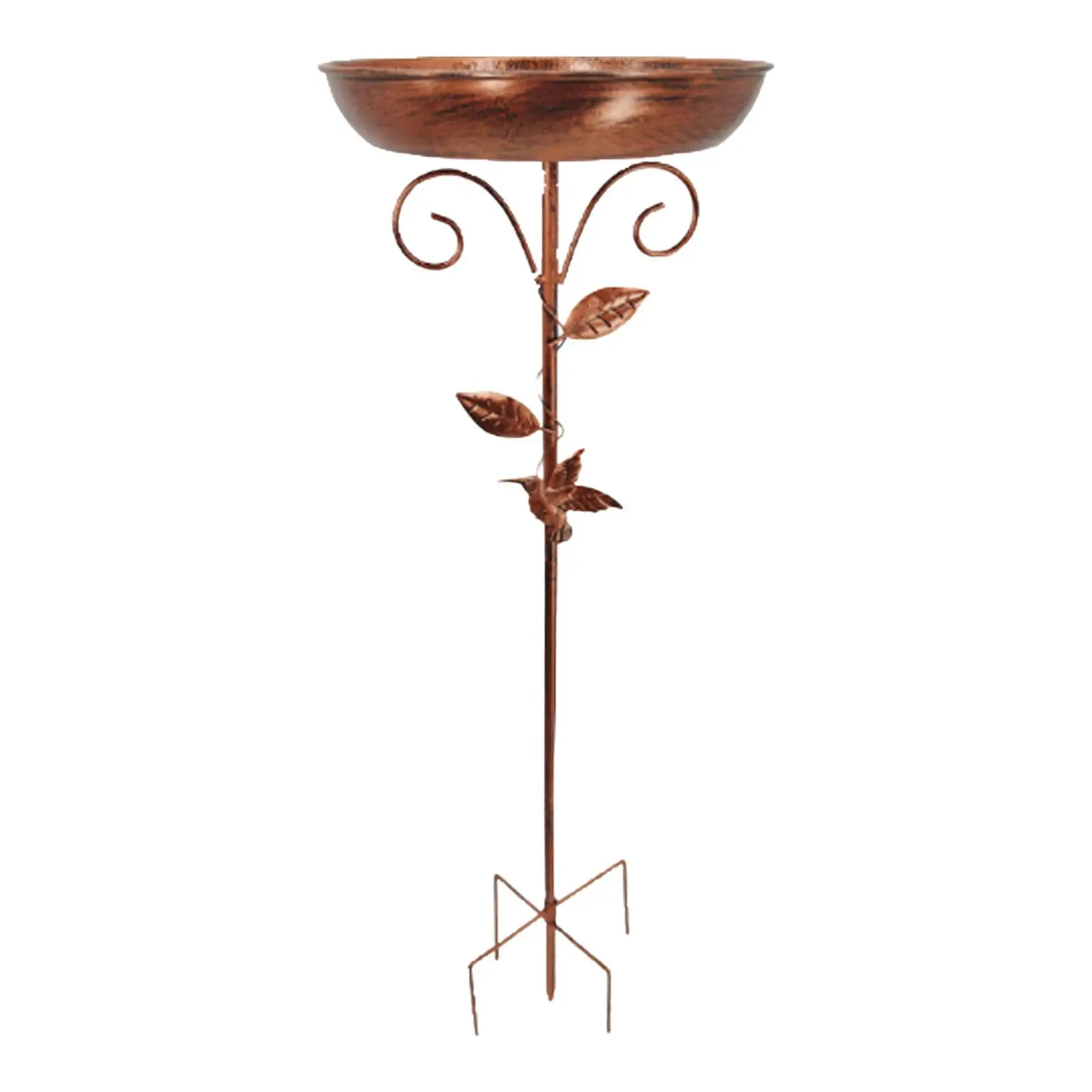Bird Bath Feeder Bowl Bird Feeder Drinking Elegant Sturdy Iron Easy to Install
Bird Bath Feeder Bowl Bird Feeder Drinking Elegant Sturdy Iron Easy to Install