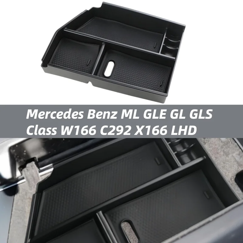LHD Car Central Armrest Storage Box for Mercedes Benz ML GLE GL GLS Class W166 C292 X166 Center Console Organizer ABS
LHD Car Central Armrest Storage Box for Mercedes Benz ML GLE GL GLS Class W166 C292 X166 Center Console Organizer ABS