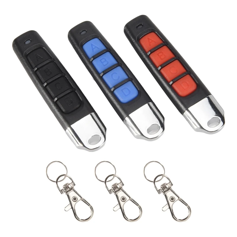3 Pcs Universal 433 Copy Wireless Remote Control Remote Control Duplicator New Garage Gate Door Remote Control 433MHZ
3 Pcs Universal 433 Copy Wireless Remote Control Remote Control Duplicator New Garage Gate Door Remote Control 433MHZ