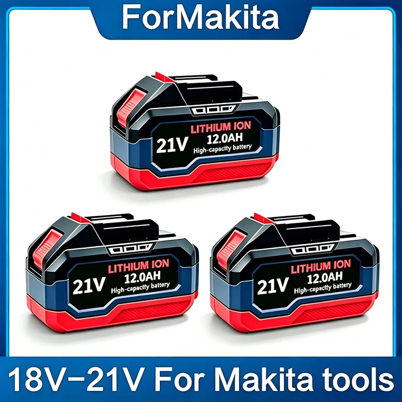 Universal 18V 21V Li-ion Battery for Makita, Long Lasting Battery for DDF487 Cordless Grinder Saw Wrench Power Toolsriver
Universal 18V 21V Li-ion Battery for Makita, Long Lasting Battery for DDF487 Cordless Grinder Saw Wrench Power Toolsriver