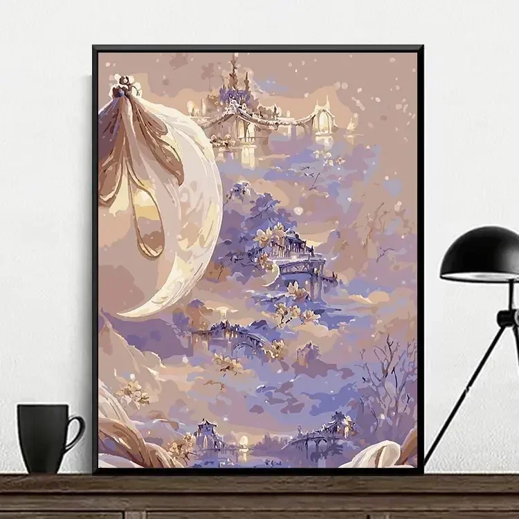 Tulip DIY Digital Acrylic Flower Painting, Hand-Filled Landscape Painting, Explosion, 00526
Tulip DIY Digital Acrylic Flower Painting, Hand-Filled Landscape Painting, Explosion, 00526