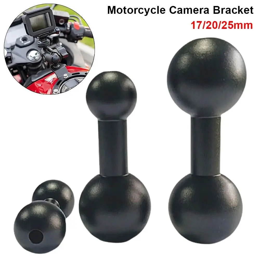 1Pcs 17/20/25mm Motorcycle Camera Bracket Universal Aluminum Alloy Double Ball Head Dual-spherical Connecting Rod
1Pcs 17/20/25mm Motorcycle Camera Bracket Universal Aluminum Alloy Double Ball Head Dual-spherical Connecting Rod