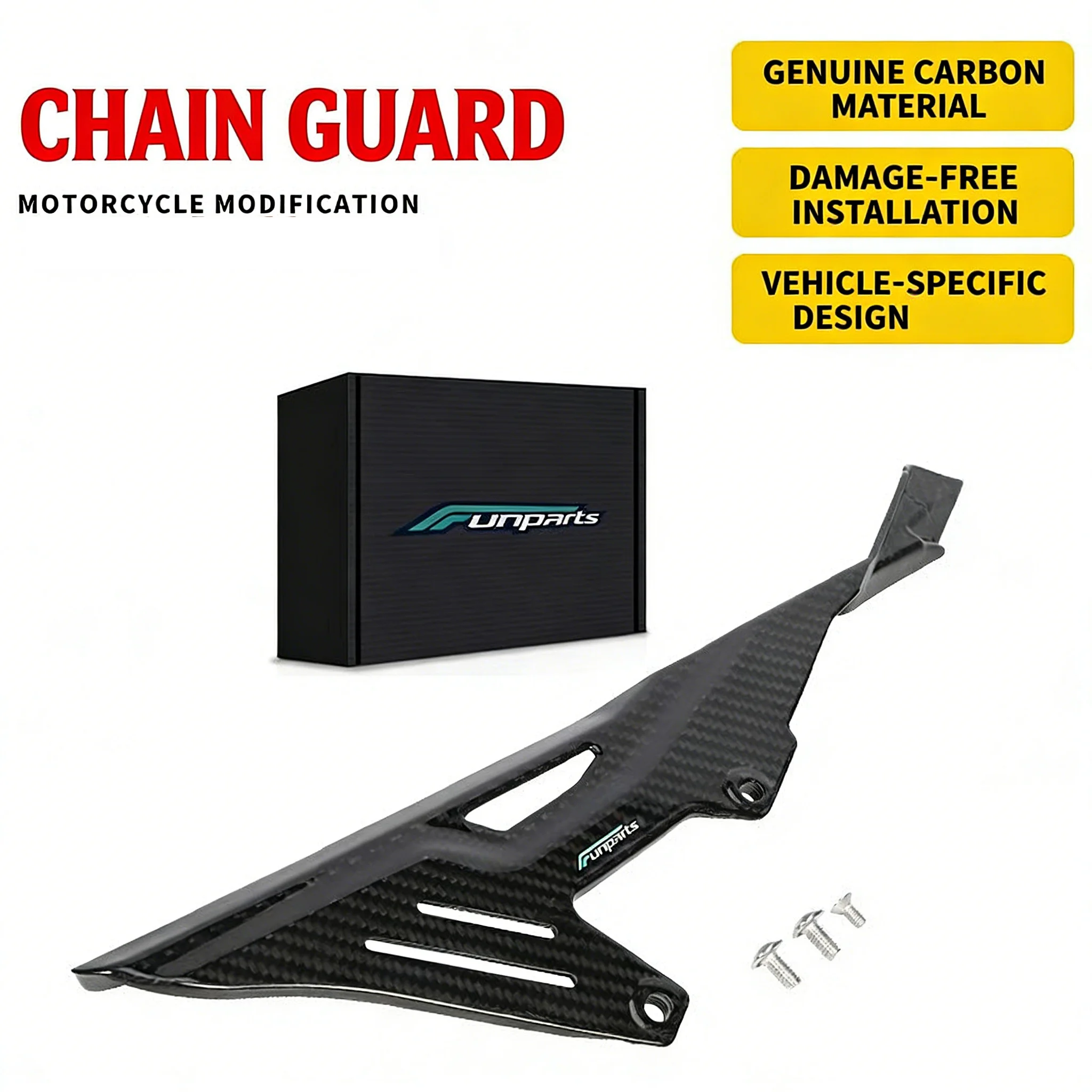 Genuine Carbon Fiber Chain Guard for Light Bee X/S Electric Motorcycle Conversion
Genuine Carbon Fiber Chain Guard for Light Bee X/S Electric Motorcycle Conversion