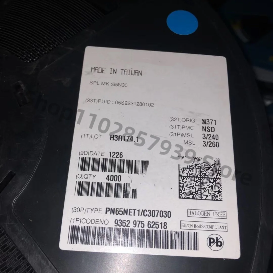 PN65NET1/C 307030 BGA 2 шт./лот 100% новый оригинальный, бесплатная доставка
PN65NET1/C 307030 BGA 2 шт./лот 100% новый оригинальный, бесплатная доставка