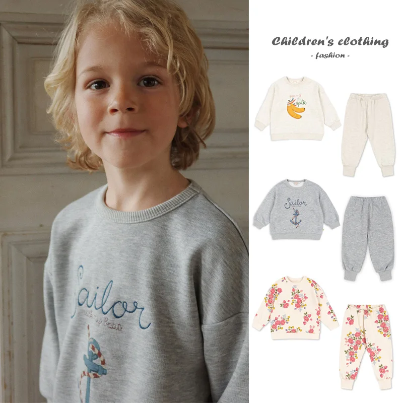 2025 Spring Children's Set KS Fashion Cartoon Print Baby Boy Sweatshirt Pants Set Casual Girl Hoodie Pullover Kids Costume
2025 Spring Children's Set KS Fashion Cartoon Print Baby Boy Sweatshirt Pants Set Casual Girl Hoodie Pullover Kids Costume