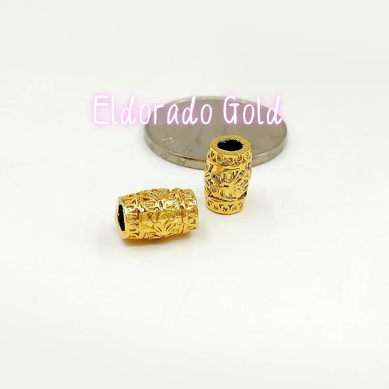 Eldorado Gold 9999 Real Gold 24K Gold Gold Beaded Accessories Butterfly Bucket Beads DIY Beaded Accessories
Eldorado Gold 9999 Real Gold 24K Gold Gold Beaded Accessories Butterfly Bucket Beads DIY Beaded Accessories