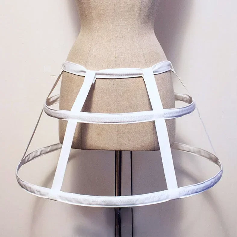 Satin Hollow Two-Layer Birdcage Fishbone Crinoline Cosplay Violence Lolita New Crinoline
Satin Hollow Two-Layer Birdcage Fishbone Crinoline Cosplay Violence Lolita New Crinoline