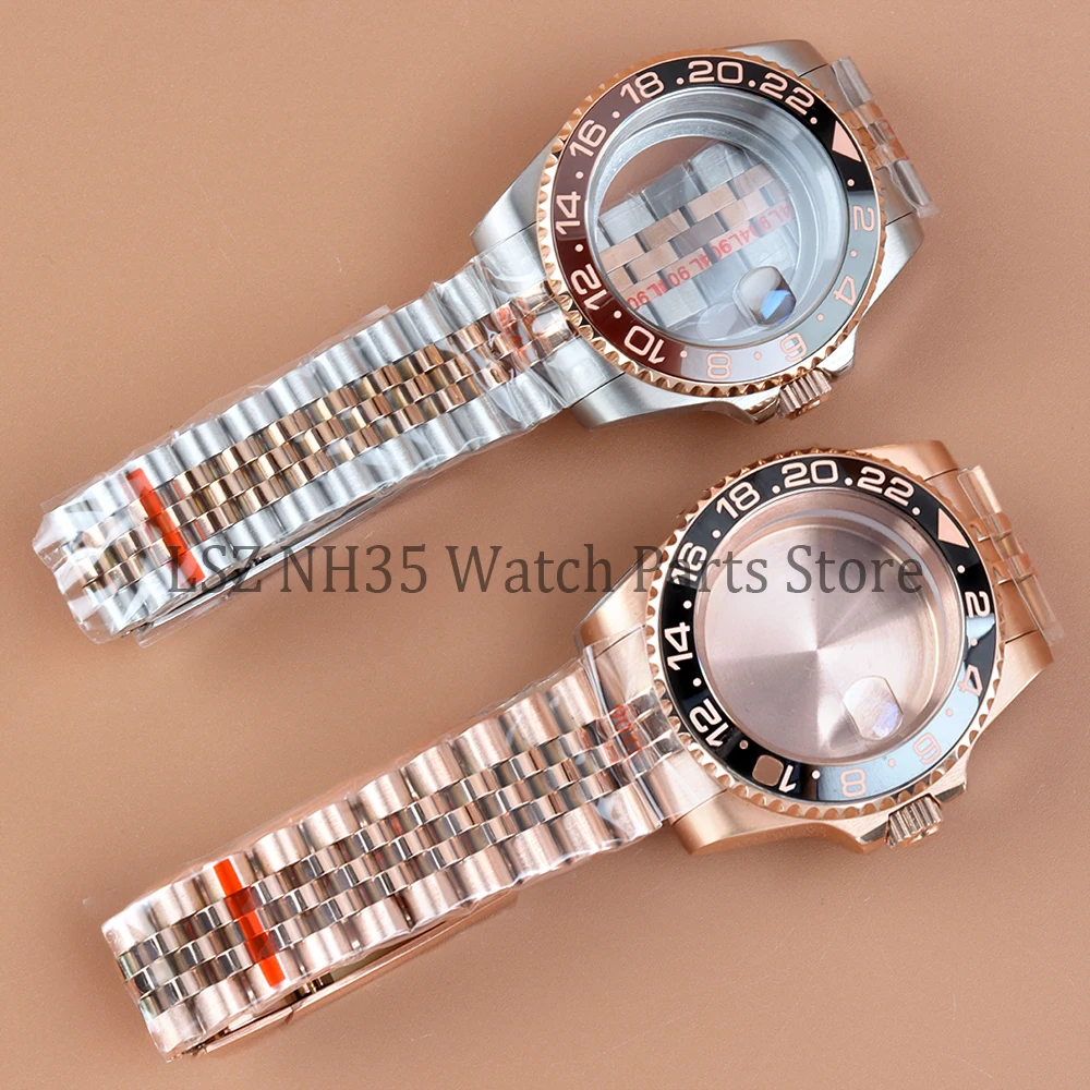 40mm NH35 Stainless Steel Watch Case Bracelet Accessories For GMT Submariner Yacht NH34 NH35 NH36 NH38 Movement 28.5mm Dial SUB
40mm NH35 Stainless Steel Watch Case Bracelet Accessories For GMT Submariner Yacht NH34 NH35 NH36 NH38 Movement 28.5mm Dial SUB