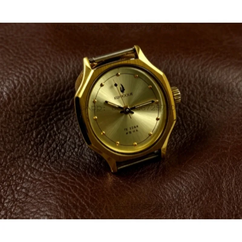 Original stock, Peacock brand yellow shell yellow surface oval manual mechanical women's watch, 27mm diameter free strap
Original stock, Peacock brand yellow shell yellow surface oval manual mechanical women's watch, 27mm diameter free strap