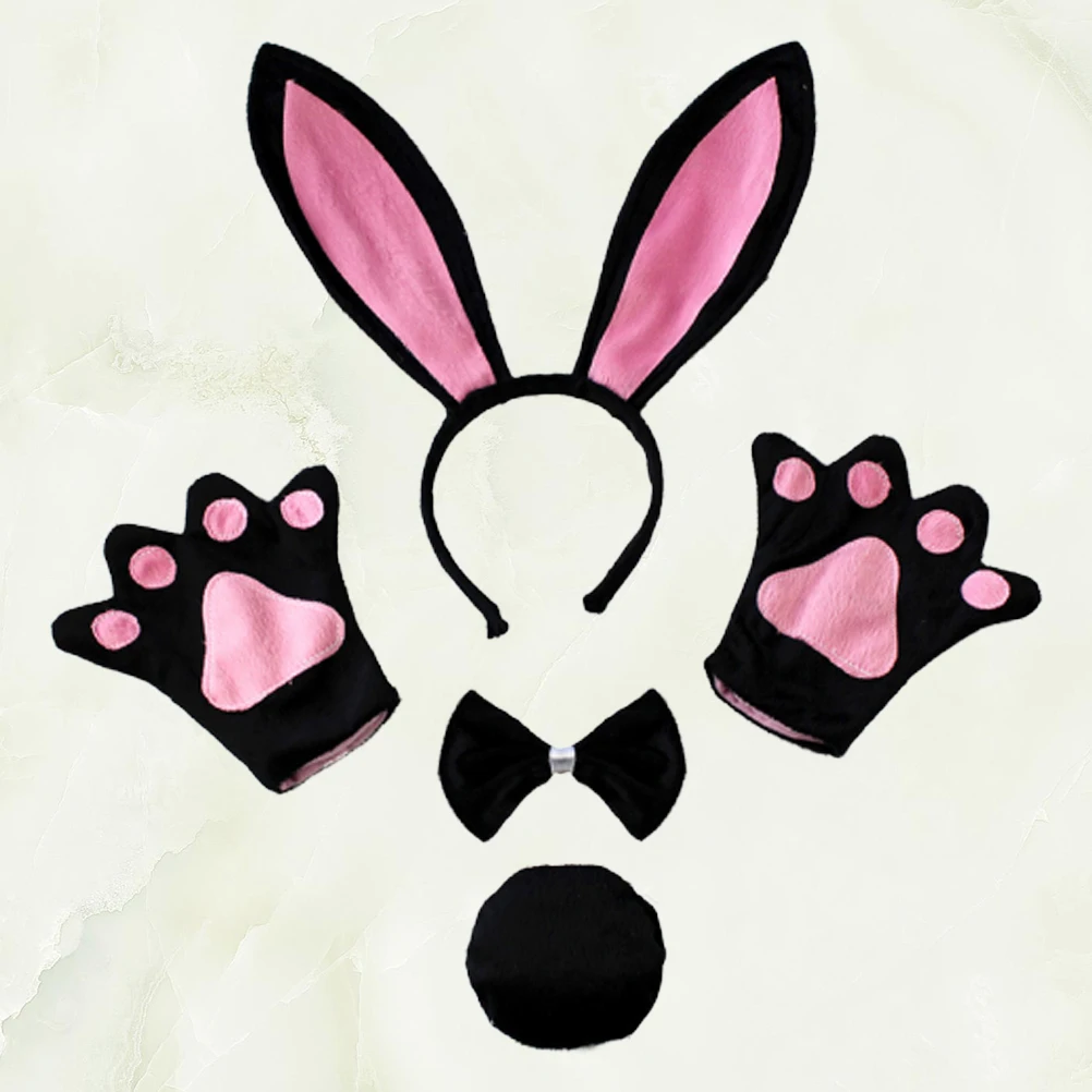 1 set 1 Set Rabbit Shaped Hair Hoops Bow Tie Adorable Tail Kids Gloves Cosplay Costume Party Supplies Durable Soft Black Size 2
1 set 1 Set Rabbit Shaped Hair Hoops Bow Tie Adorable Tail Kids Gloves Cosplay Costume Party Supplies Durable Soft Black Size 2