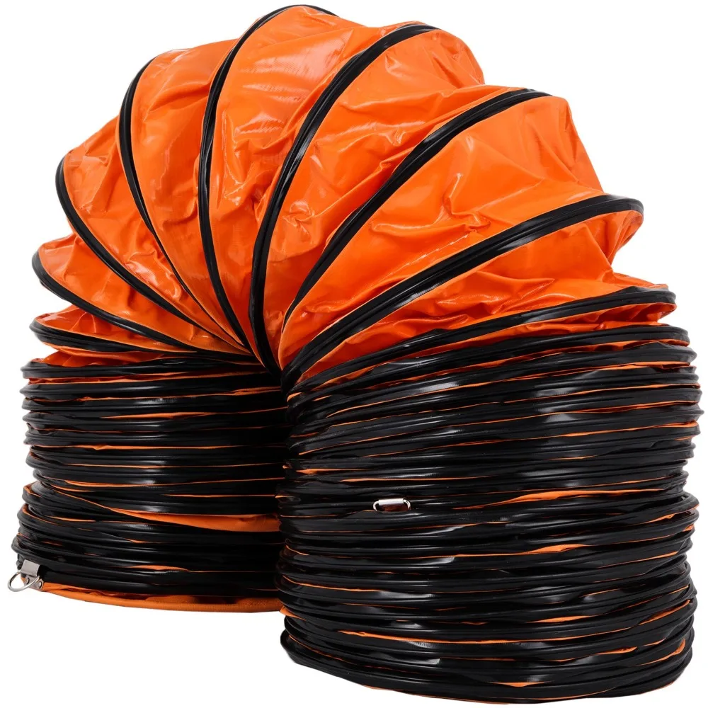 PVC Flexible Duct Hosing 16ft L Φ12 inch Duct Hose COMPLETE SPECIFICATIONS
PVC Flexible Duct Hosing 16ft L Φ12 inch Duct Hose COMPLETE SPECIFICATIONS
